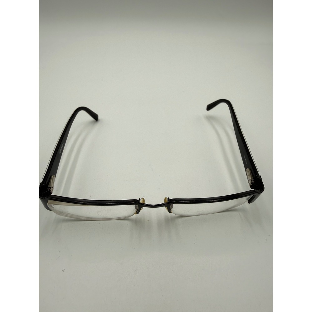 Converse Eyeglass Frames Unisex 50-18-135 Black Rectangular Good Semi-Rimless